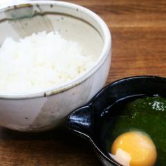 モロめし（モロヘイヤ入りTKG）